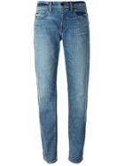 Helmut Lang Stone Washed Boyfriend Jeans - Blue