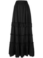 Brognano Maxi Full Skirt - Black