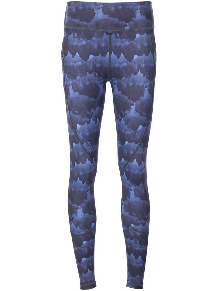Vie Active 'lisa' Capris, Women's, Size: Medium, Blue, Polyester