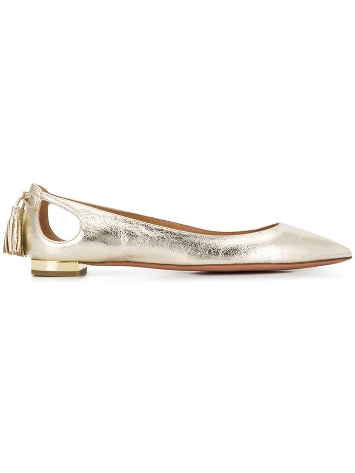 Aquazzura Forever Marilyn Ballerinas - Pink