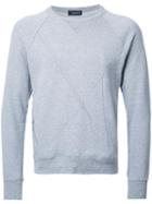 Undercover Ribbed Detail Sweatshirt, Men's, Size: 3, Grey, Cotton