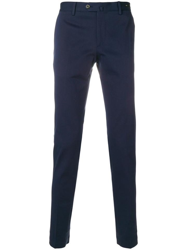 Pt01 Tailored Chinos - Blue