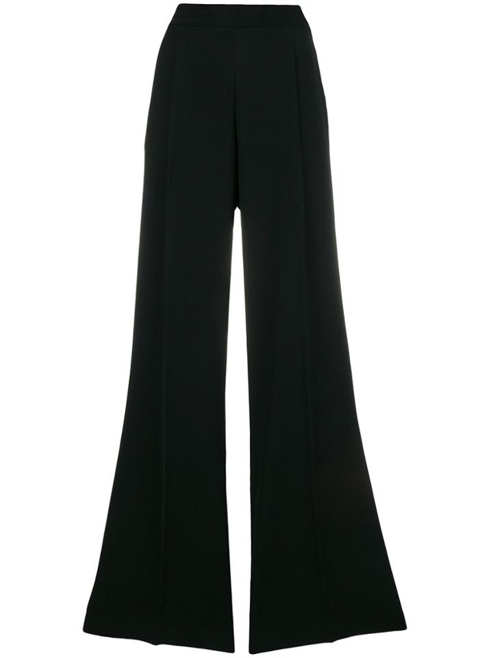 Michael Michael Kors Flared Leg Trousers - Black