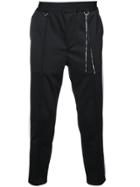 Mastermind World Side Stripe Track Pants - Black