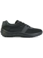 Car Shoe Lace-up Sneakers - Black