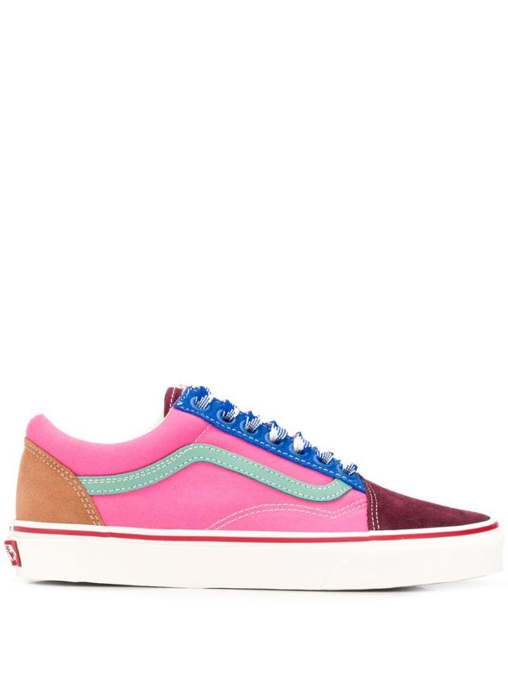 Vans Frayed Laces Old Skool Sneakers - Pink