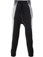 11 By Boris Bidjan Saberi Two-tone Sweatpants