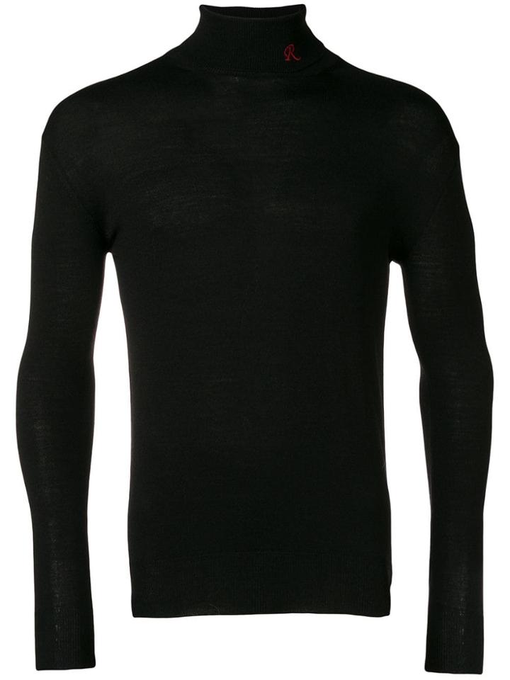 Raf Simons Contrasting Pocket Shirt - Black