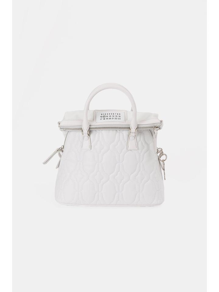 Maison Margiela - Quilted Shoulder Bag - Women - Lamb Skin/polyester - One Size, White, Lamb Skin/polyester