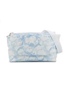 Young Versace Baroque-print Changing Bag - Blue