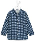 Babe And Tess - Checked Shirt - Kids - Cotton - 4 Yrs, Blue
