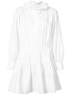 Philosophy Di Lorenzo Serafini Ruffle Collar Mini Dress - White
