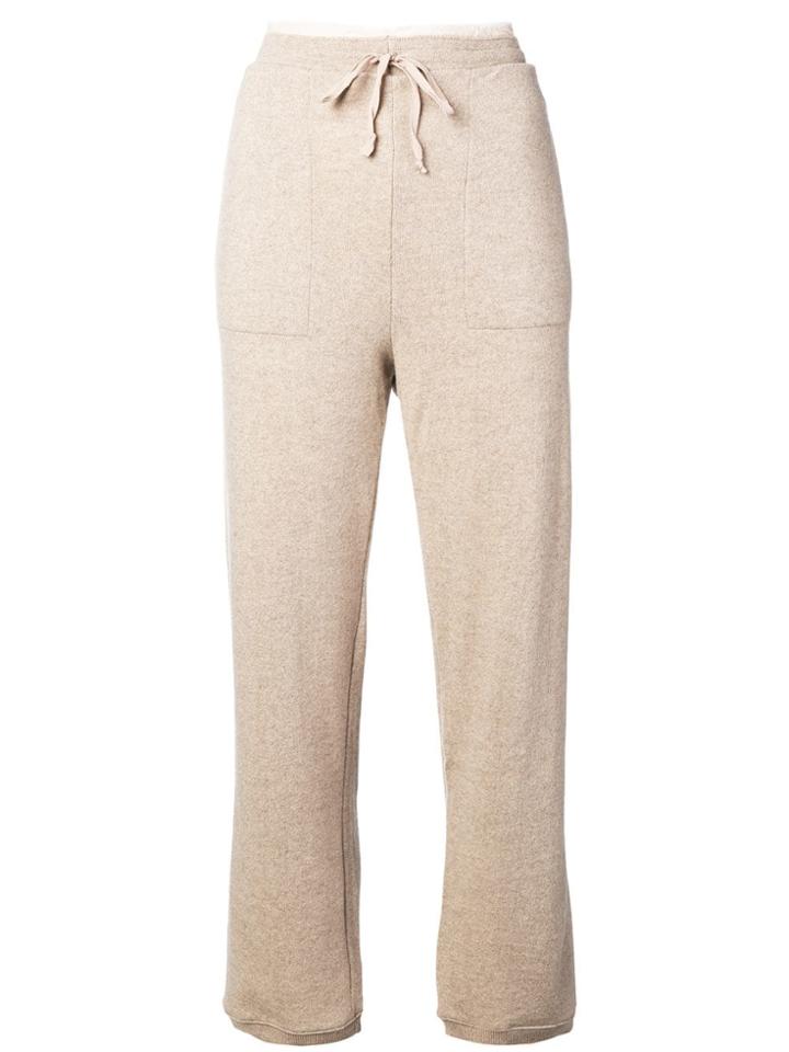 Kristensen Du Nord Drawstring Track Trousers - Nude & Neutrals
