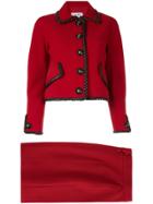 Chanel Vintage Long Sleeve Setup - Red