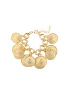 Balmain Medallion Chain Bracelet - Metallic