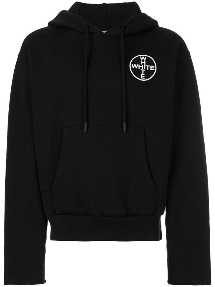 Off-white Logo Hoodie - Black