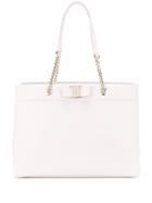 Salvatore Ferragamo Vara Bow Tote Bag - Neutrals