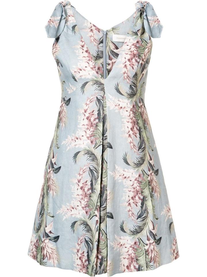 Zimmermann Winsome Trapeze Dress - Blue
