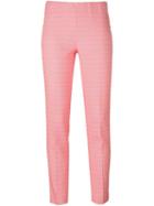 P.a.r.o.s.h. Pepita Trousers, Women's, Size: L, Yellow/orange, Cotton/polyester/spandex/elastane