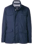 Hackett Zipped Fitted Jacket - Blue