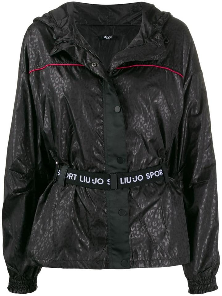 Liu Jo Hooded Lightweight Jacket - Black