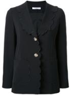 Vivetta Two Button Blazer, Women's, Size: 40, Black, Polyester/spandex/elastane/virgin Wool