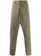 Stone Island Shadow Project Plain Casual Trousers - Green