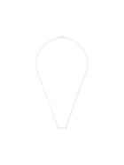 Dana Rebecca 14kt White Gold Sylvie Rose Diamond Bar Necklace -