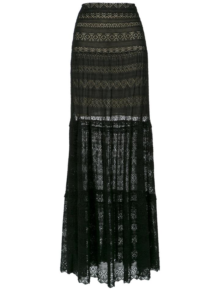 Cecilia Prado Sabrina Knit Long Skirt - Black