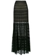 Cecilia Prado Sabrina Knit Long Skirt - Black