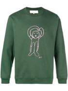 Société Anonyme Logo Print Sweatshirt - Green