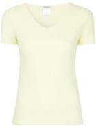 Chanel Vintage Knitted Shortsleeved T-shirt - Yellow & Orange