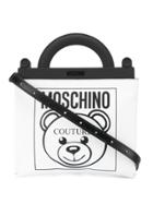 Moschino Teddy Label Tote Bag - White