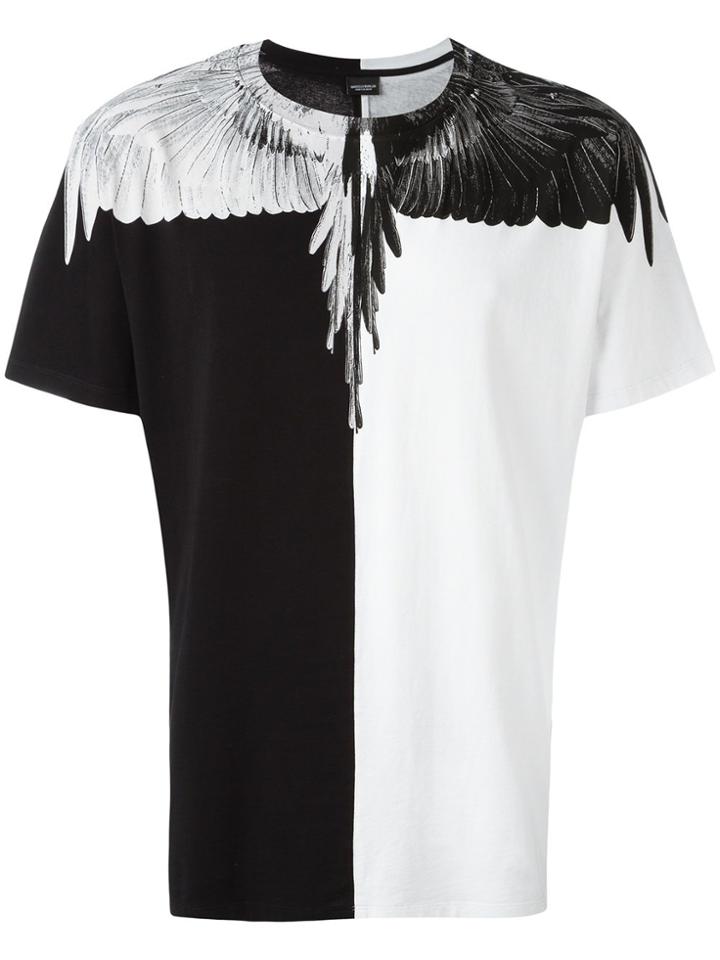 Marcelo Burlon County Of Milan Wings Print T-shirt - Black