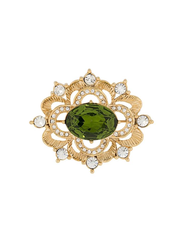 Susan Caplan Vintage 1960's Gold-plated Napier Brooch