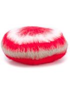 Gucci Striped Beret, Women's, Size: Medium, Red, Angora/polyamide