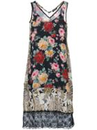 Twin-set - Roses Print Midi Dress - Women - Polyamide/viscose - 44, Polyamide/viscose