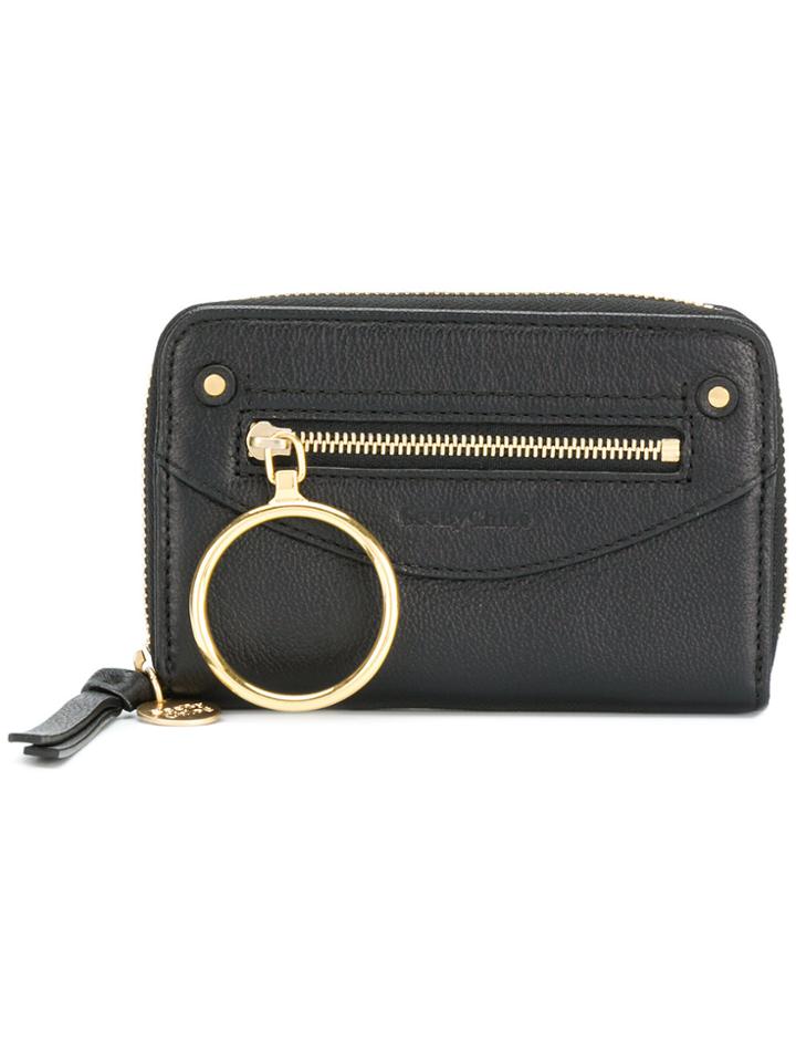 See By Chloé Zip Around Purse - Black