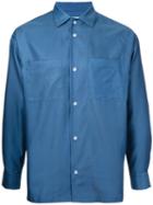 En Route Plain Shirt, Men's, Size: 2, Blue, Cotton