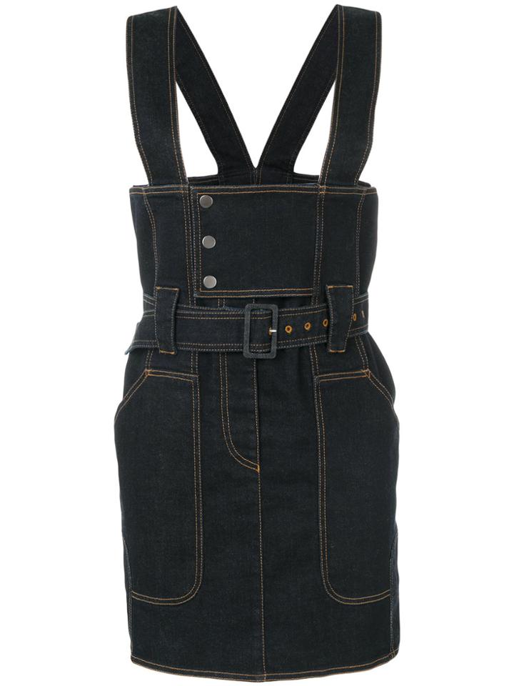 Stella Mccartney Denim Pinafore - Blue