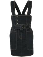 Stella Mccartney Denim Pinafore - Blue