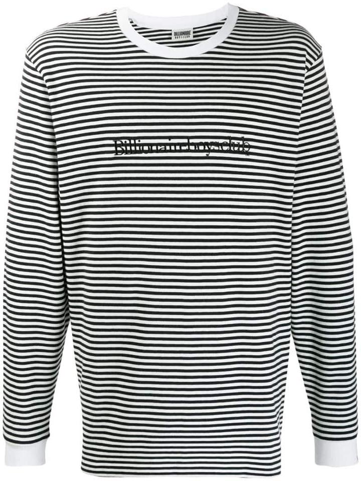 Billionaire Boys Club Striped Sweatshirt - Black