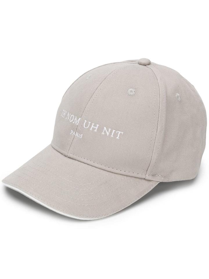Ih Nom Uh Nit Embroidered Logo Cap - Grey