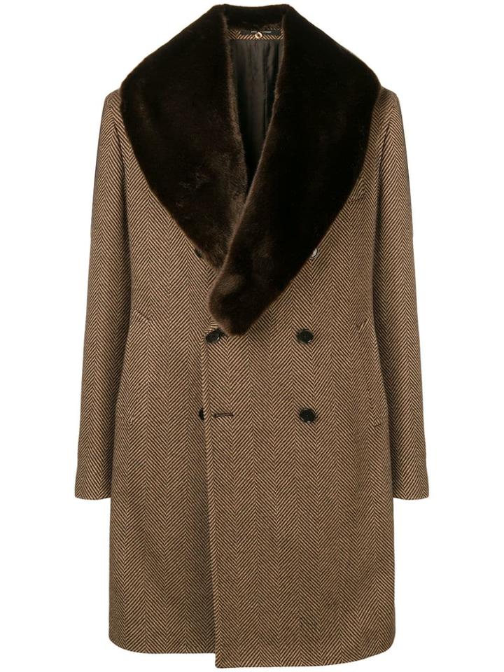 Tagliatore Arden Coat - Brown