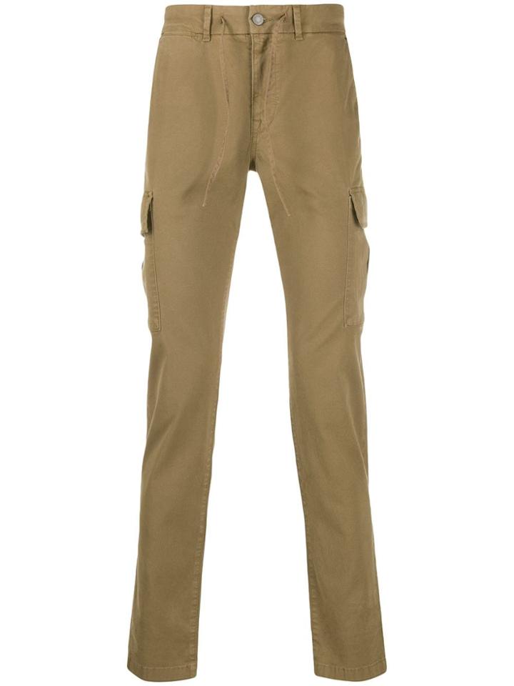 7 For All Mankind Slim Fit Cargo Trousers - Brown