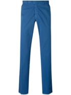 Armani Jeans Straight Leg Chinos - Blue
