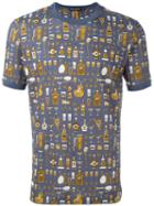 Dolce & Gabbana Jazz Club Print T-shirt, Men's, Size: 46, Cotton