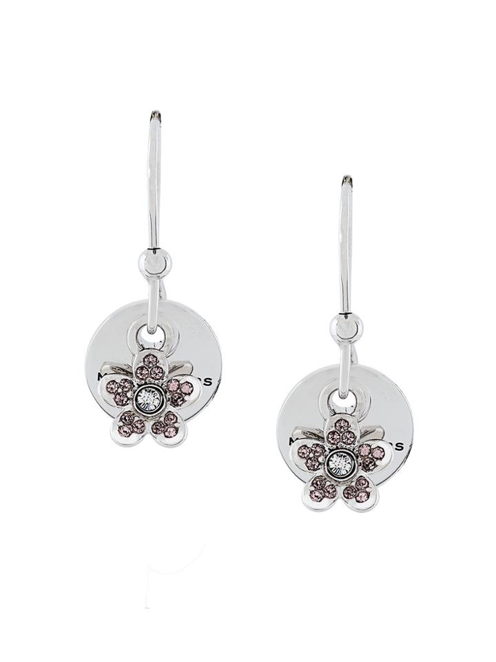 Marc Jacobs Mj Coin Earrings - Metallic