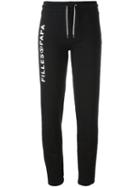 Filles A Papa Lateral Logo Track Pants, Women's, Size: 0, Black, Cotton
