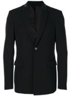 Givenchy - Beaded Collar Blazer - Men - Cotton/cupro/wool - 50, Black, Cotton/cupro/wool